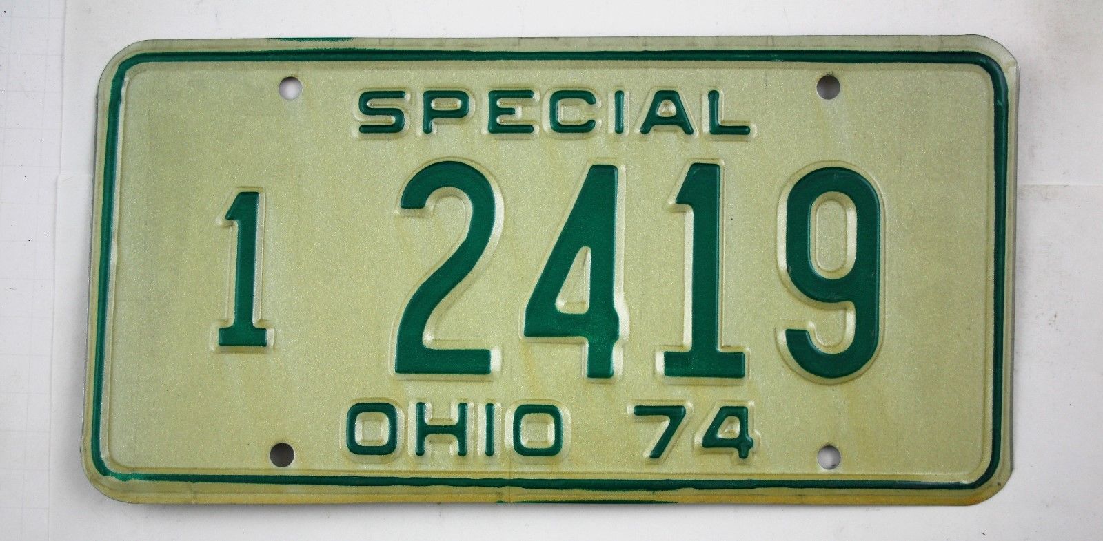 License plate check ohio